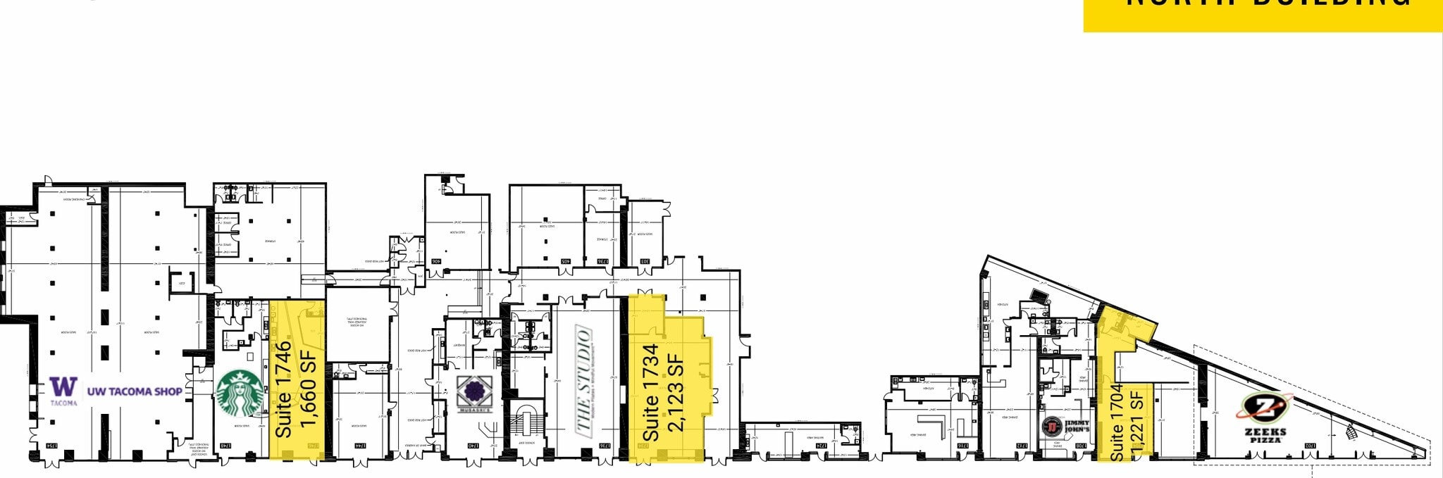 1730-1736 Pacific Ave, Tacoma, WA for lease Floor Plan- Image 1 of 2