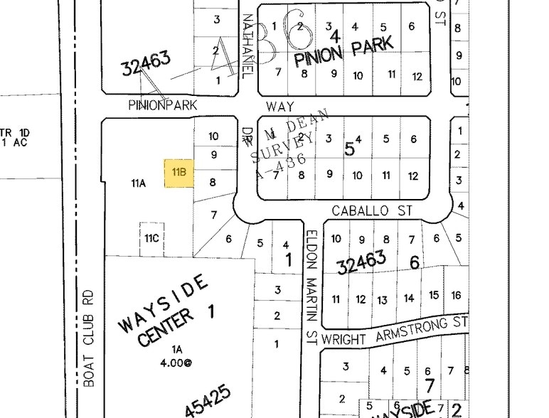 5748 Boat Club Rd, Fort Worth, TX for sale - Plat Map - Image 2 of 30