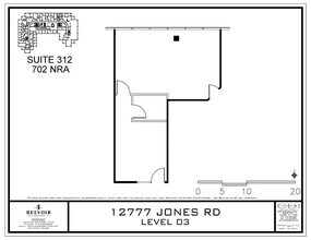12777 Jones Rd, Houston, TX à louer Plan de site- Image 1 de 1