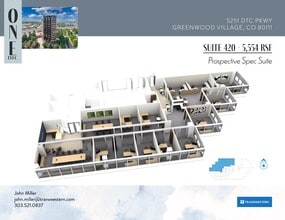 5251 Dtc Pky, Greenwood Village, CO for lease Site Plan- Image 2 of 6