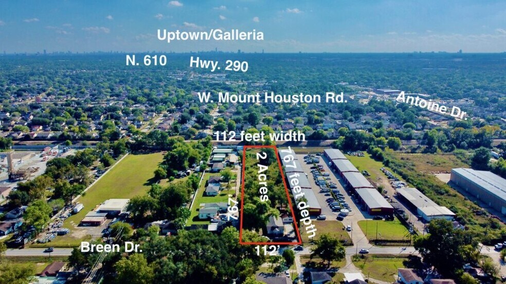 5721 Breen Dr, Houston, TX à vendre - Aérien - Image 2 de 10