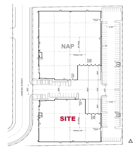 11109 Jasmine St, Fontana, CA à louer - Plan de site - Image 2 de 2