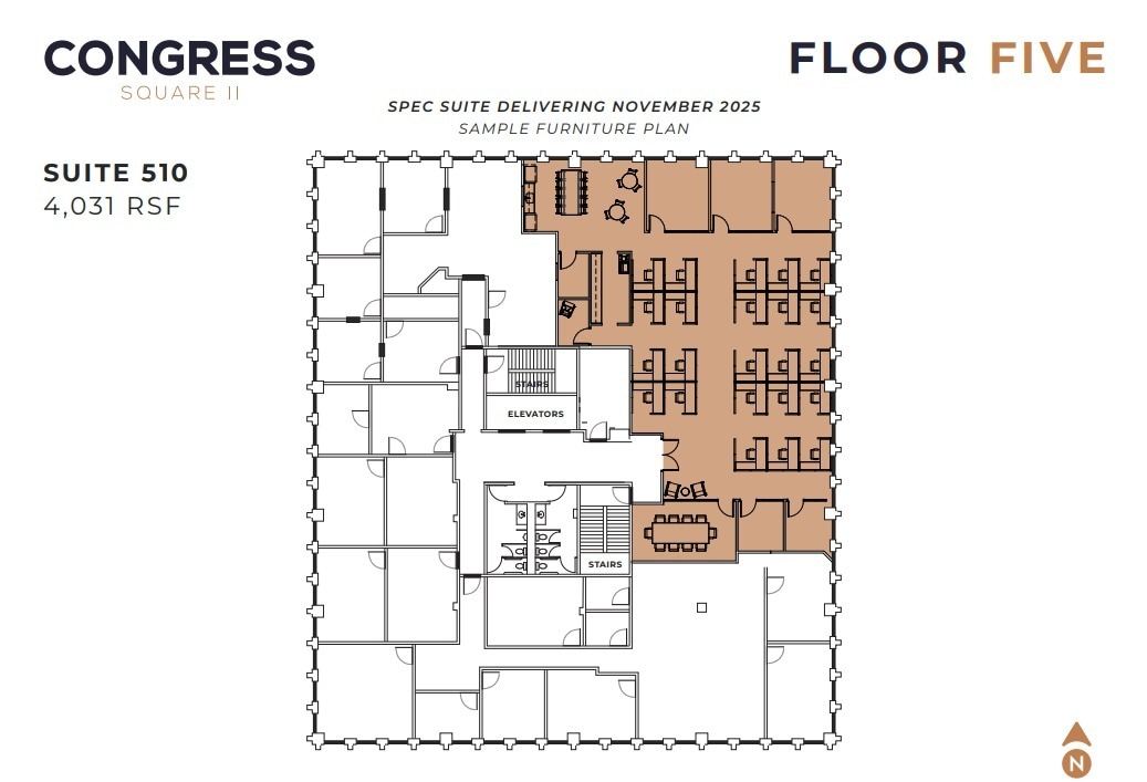 611 S Congress Ave, Austin, TX for lease Floor Plan- Image 1 of 1