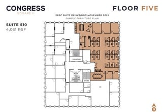 611 S Congress Ave, Austin, TX for lease Floor Plan- Image 1 of 1