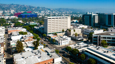 116-120 N Robertson Blvd, West Hollywood, CA - Aérien  Vue de la carte