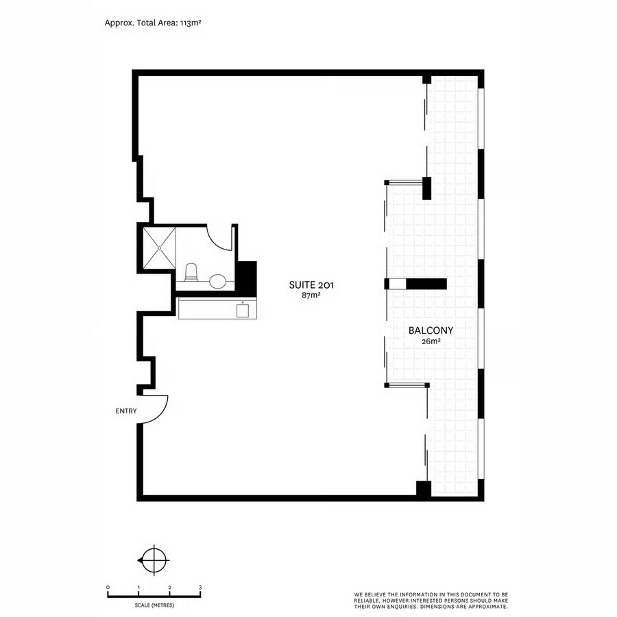3 Hosking Pl, Sydney, NSW 2000 - Unit 2.01 - - Floor Plan - Image 1 of 1