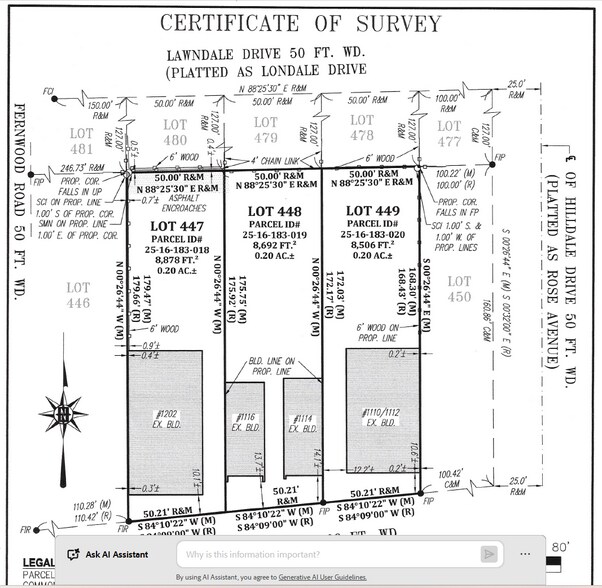1110-1112 Catalpa Dr, Royal Oak, MI à vendre - Photo du bâtiment - Image 2 de 5