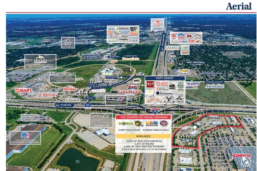 I-10 & 99 Grand Parkway, Katy, TX à louer - Photo du bâtiment - Image 2 de 6