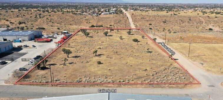 Muscatel Street & Caliente Road, Oak Hills, CA for sale - Aerial - Image 2 of 3