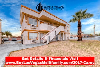 More details for 3017-3021 E Carey Ave, North Las Vegas, NV - Multifamily for Sale