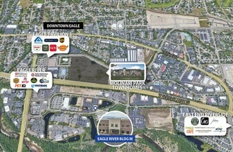 500 E Shore Dr, Eagle, ID - AÉRIEN Vue de la carte