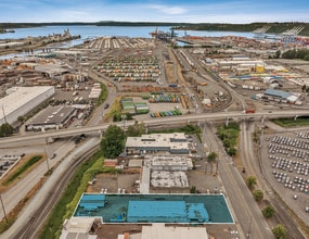 1938 Milwaukee Way, Tacoma, WA - AÉRIEN  Vue de la carte