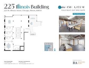 225 W Illinois St, Chicago, IL for lease Floor Plan- Image 1 of 14