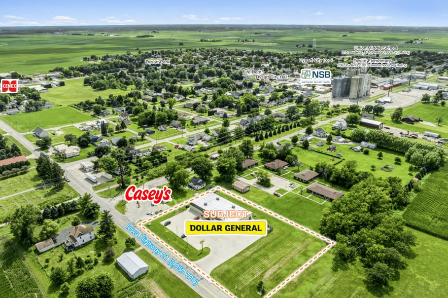 151 Iowa Highway 21, Dysart, IA à vendre - Photo du bâtiment - Image 2 de 5