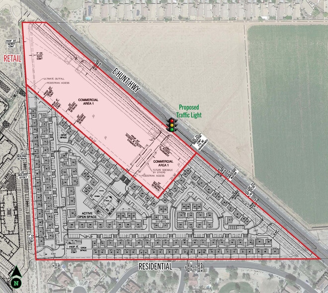 Hunt Highway and Stonecreek Dr, San Tan Valley, AZ à louer - Photo du bâtiment - Image 2 de 2