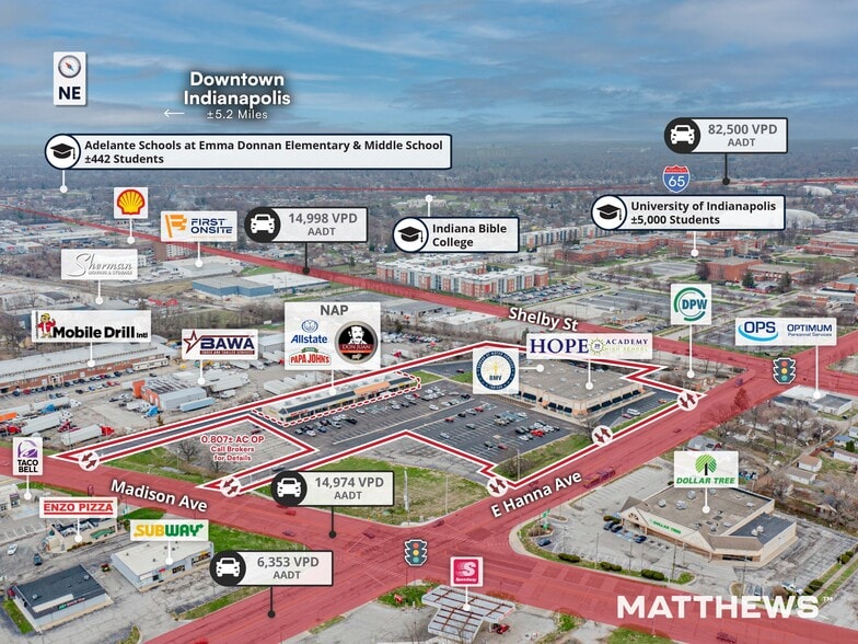 3919 Madison Ave, Indianapolis, IN for sale - Building Photo - Image 3 of 4