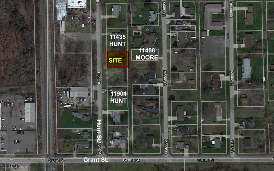 11465 Hunt St, Romulus, MI for sale - Aerial - Image 1 of 3