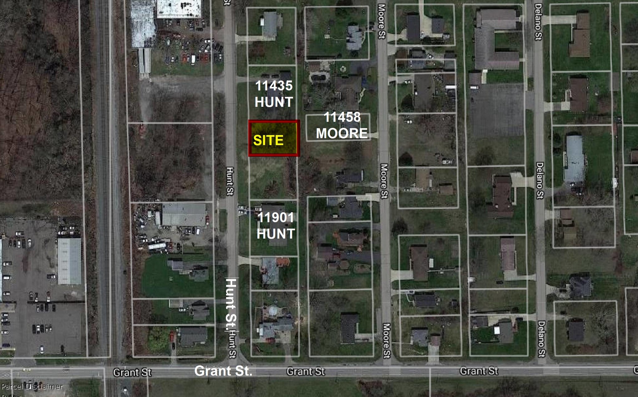 11465 Hunt St, Romulus, MI for sale Aerial- Image 1 of 4