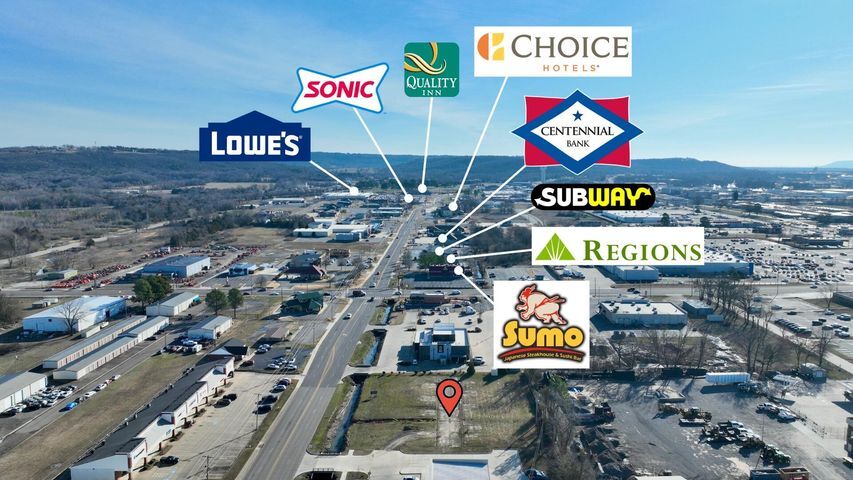 Lot 2-B East Parkway Dr, Russellville, AR à vendre - Aérien - Image 2 de 24