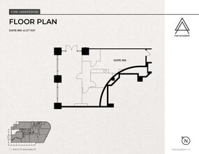 5200 Lankershim Blvd, North Hollywood, CA à louer Plan d’étage- Image 1 de 1