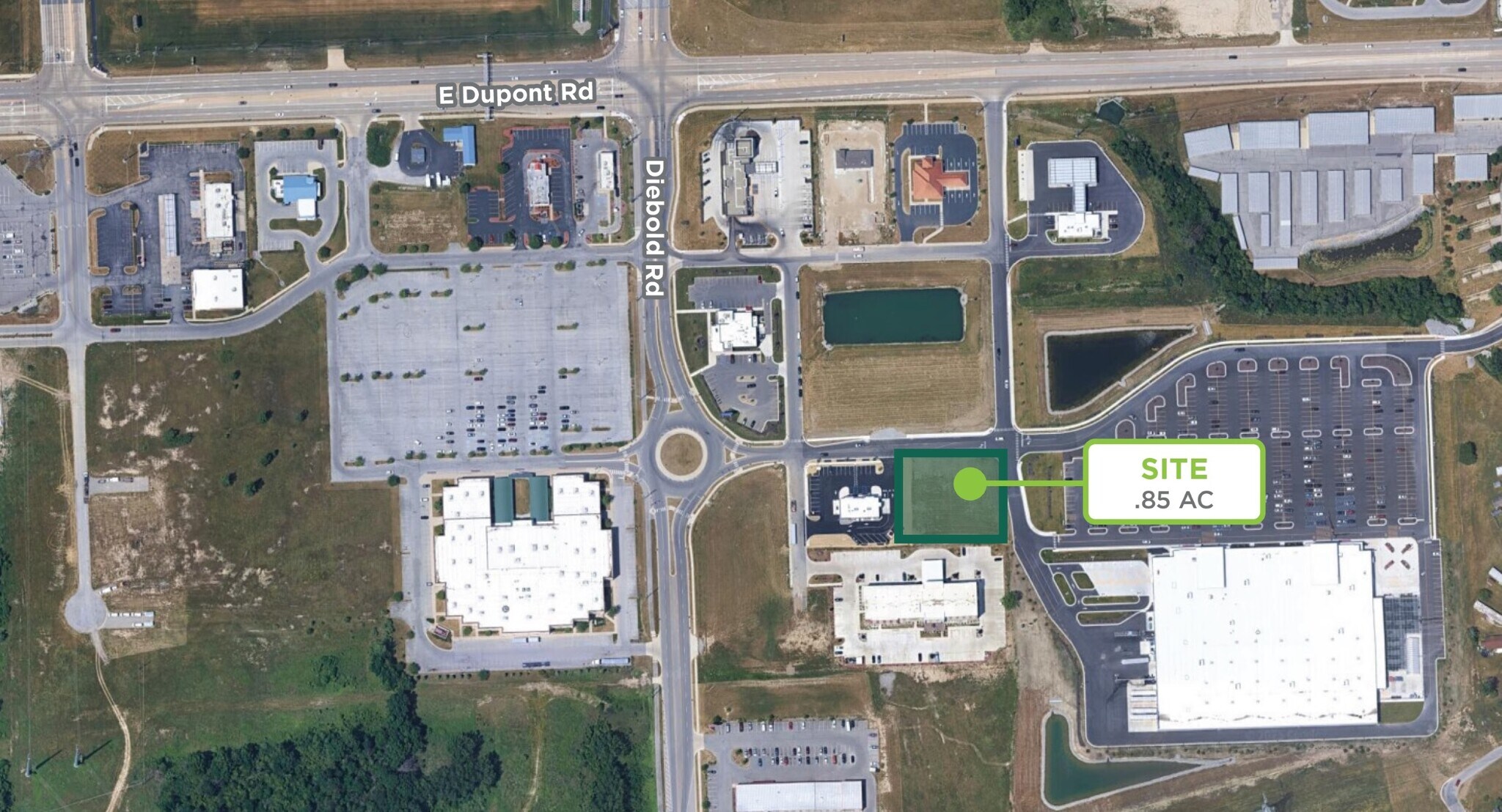 10000 Diebold, Fort Wayne, IN à vendre Aérien- Image 1 de 2