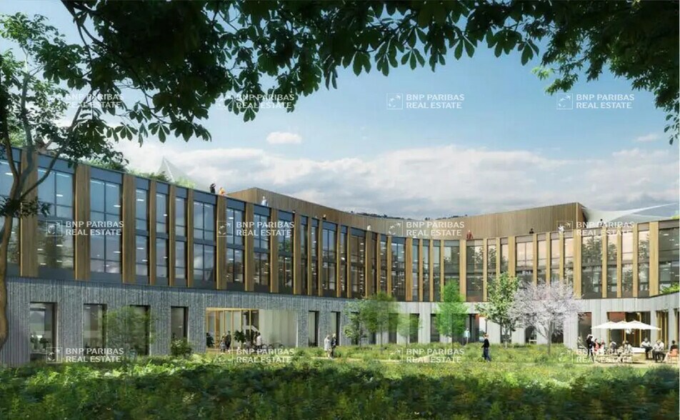 Bureau dans Champs-sur-Marne à louer - Photo du bâtiment - Image 1 de 7