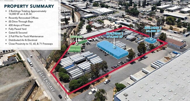 Plus de détails pour 1101 S East End Ave, Pomona, CA - Industriel à louer
