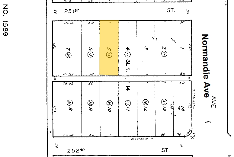 1220 251st St, Harbor City, CA à louer - Plan cadastral - Image 2 de 31