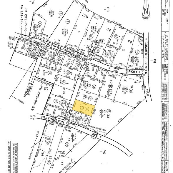 28908 Avenue Paine, Valencia, CA à louer - Plan cadastral - Image 2 de 11