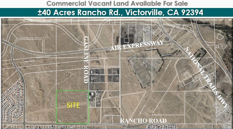 Rancho Rd, Victorville, CA à vendre Photo du bâtiment- Image 1 de 3