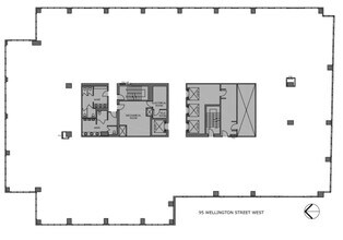 95 Wellington St W, Toronto, ON for lease Floor Plan- Image 1 of 1