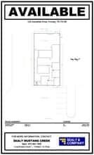 122 Industrial Dr, Forney, TX à louer Plan d’étage- Image 1 de 1