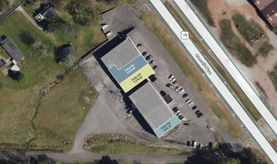 3919-3931 Veterans Memorial Pky, Adamsville, AL for lease - Aerial - Image 2 of 3