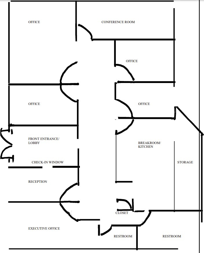 6787 W Tropicana Ave, Las Vegas, NV for lease Floor Plan- Image 1 of 1