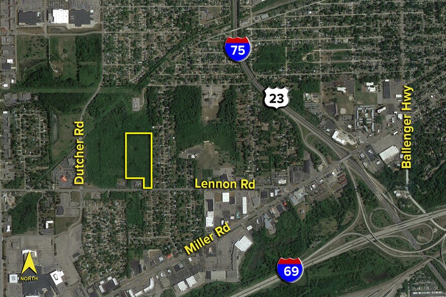 Lennon Rd, Flint, MI à vendre - Photo principale - Image 1 de 1