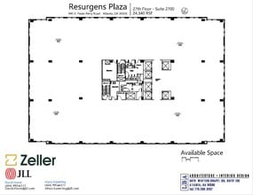 945 E Paces Ferry Rd NE, Atlanta, GA for lease Floor Plan- Image 1 of 1