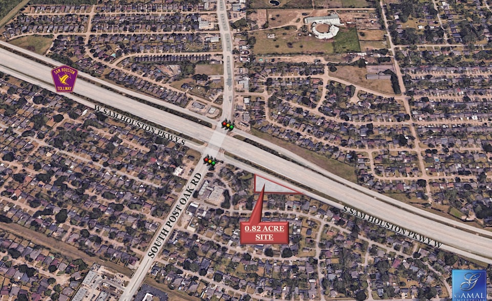 5453 S Sam Houston Pky W, Houston, TX for sale - Aerial - Image 3 of 4