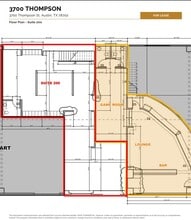 3700 Thompson St, Austin, TX for lease Floor Plan- Image 1 of 1