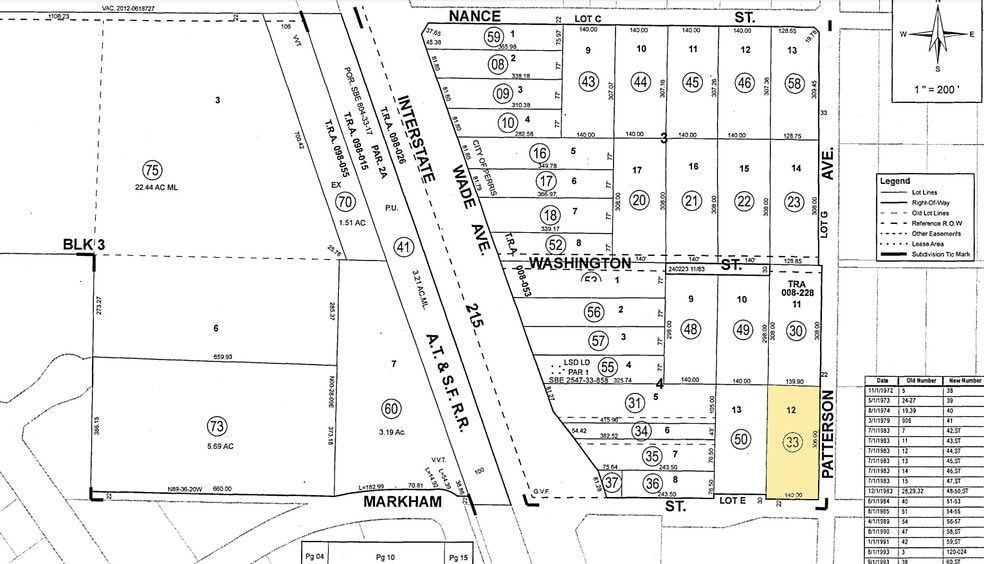 1210 W Markham St, Perris, CA for sale - Plat Map - Image 3 of 3