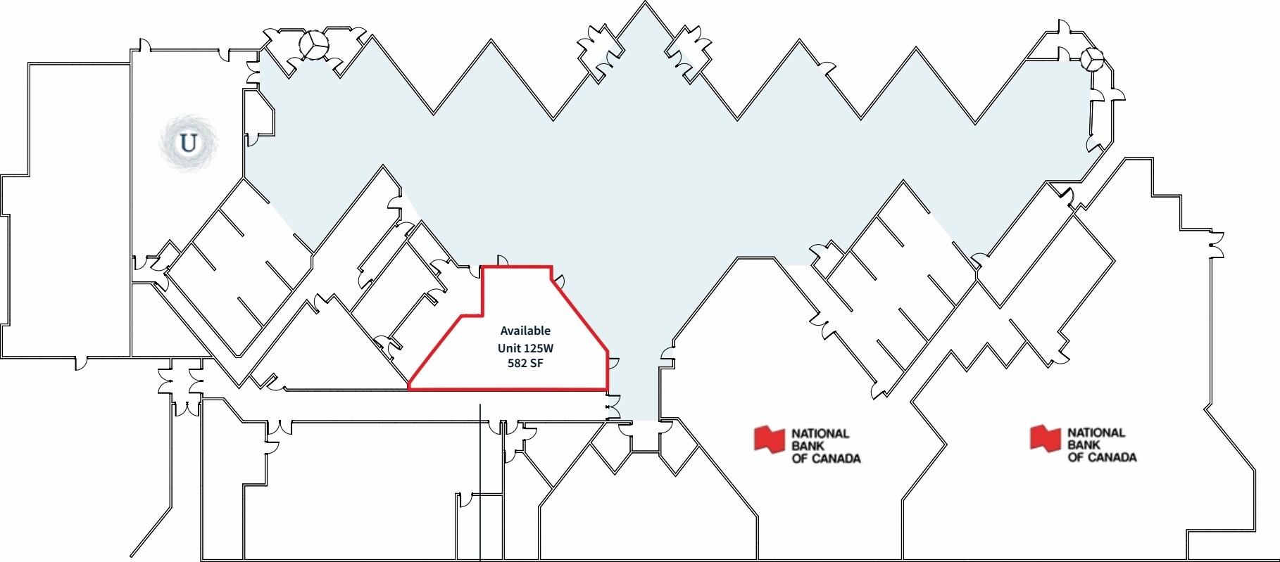 311 6th Ave SW, Calgary, AB for lease Floor Plan- Image 1 of 2