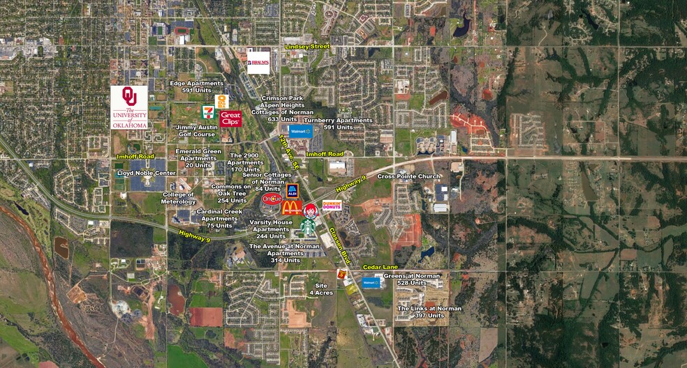 3750 Classen Blvd, Norman, OK à louer - Photo du bâtiment - Image 2 de 2