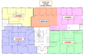 4190 S Plaza Trl, Virginia Beach, VA for lease Floor Plan- Image 1 of 2