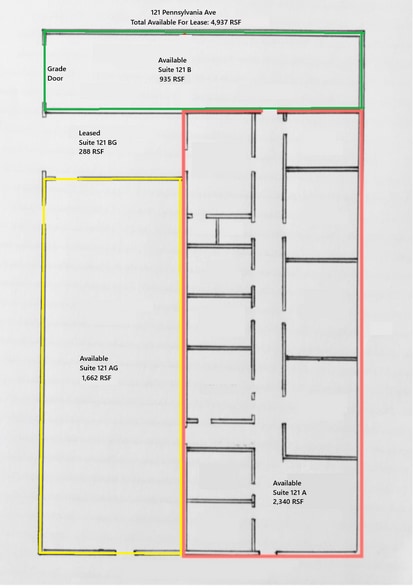 113-121 Pennsylvania Ave, Virginia Beach, VA for sale - Floor Plan - Image 2 of 7