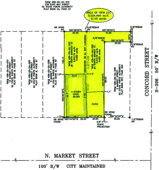 6 N Market St, Charleston, SC for sale - Plat Map - Image 2 of 2