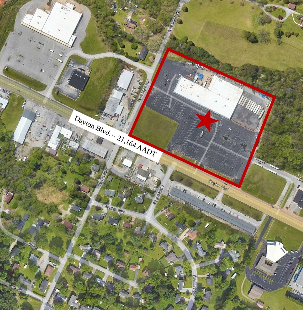 4825 Dayton Blvd, Chattanooga, TN à vendre Photo du bâtiment- Image 1 de 10