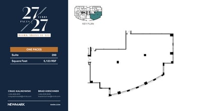 2727 Paces Ferry Rd SE, Atlanta, GA à louer Plan d’étage- Image 1 de 1