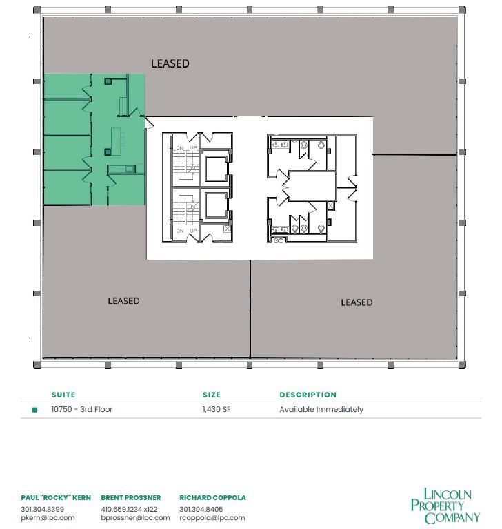 10720 Columbia Pike, Silver Spring, MD for lease Floor Plan- Image 1 of 1