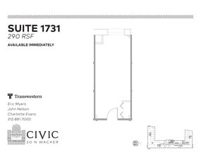 20 N Wacker Dr, Chicago, IL à louer Plan d’étage- Image 1 de 1