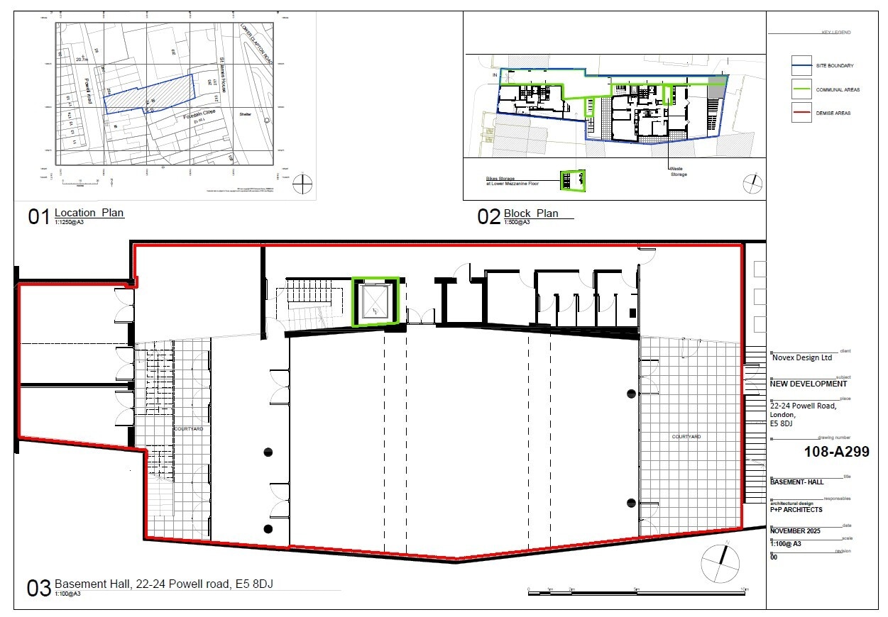 22-24 Powell Rd, Londres à louer Plan d’étage- Image 1 de 4