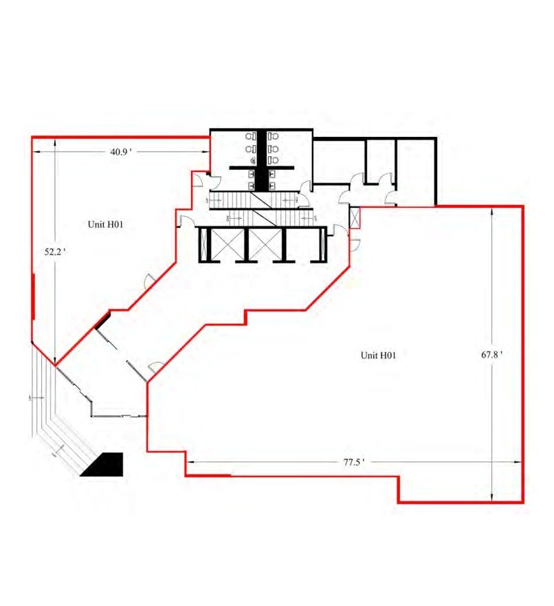 1690 Hollis St, Halifax, NS à louer Plan d’étage- Image 1 de 1